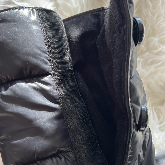 Coach Polina Nylon Puffy Boot Black Size 6 - Picture 9 of 14